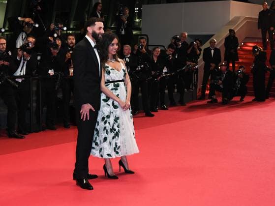 Cannes, France: Cannes, 78th Cannes Film Festival 2025 - Evening 11 - Red Carpet of the Film THE 13 Jours 13 Nuits Pictured Karim Benzema, Lyna Khoudri Cannes France  - ZUMAp169 20250523_zea_p169_1995 Copyright: xSimonexComix