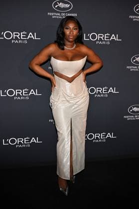 Cannes L Oreal Lights On Women Worth Award Fatou Guinea attending the L Oréal Paris Lights on Women s Worth Award ahead of 78th Cannes Film Festival in Cannes, France on May, 23, 2025. Photo by Julien Reynaud APS-Medias ABACAPRESS.COM Cannes France  Copyright: xReynaudxJulien APS-Medias ABACAx