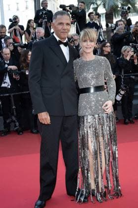 Cannes - The Mastermind red carpet DN Marina Fois and Roschdy Zem attend the The Mastermind red carpet at the 78th annual Cannes Film Festival at Palais des Festivals on May 23, 2025 in Cannes, France.Photo by David NIVIERE ABACAPRESS.COM CANNES France  Copyright: xNivierexDavid ABACAPRESS.COMx