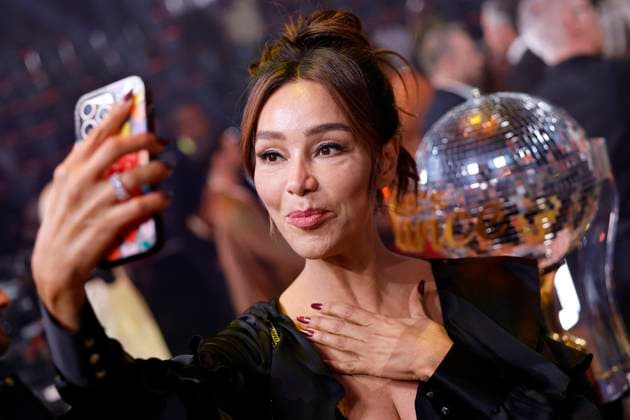 Entertainment Themen der Woche KW21 Moderatorin Verona Pooth beim Finale der 18. Staffel der RTL-Tanzshow Lets Dance im Coloneum. Köln, 23.05.2025 NRW Deutschland *** Presenter Verona Pooth at the final of the 18th season of the RTL dance show Lets Dance at the Coloneum Cologne, 23 05 2025 NRW Germany Copyright: xChristophxHardtx