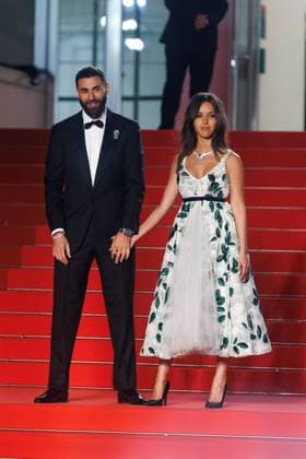 Festival de Cannes - Red Carpet Honey DonÂ t Karim Benzema und Lyna Khoudri bei der Premiere zum Film Honey DonÂ t während der 78. Filmfestspiele Cannes im Hotel im Palais du Festival am 23.05.2025. Copyright: xEventpressxKochanx