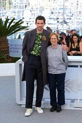 Cannes, France: Cannes, 78th Cannes Film Festival 2025, Photocall film: The Mastermind Pictured: Josh O Connor, Kelly Reichardt Cannes France  - ZUMAp169 20250524_zea_p169_349 Copyright: xTerenghi Ipax