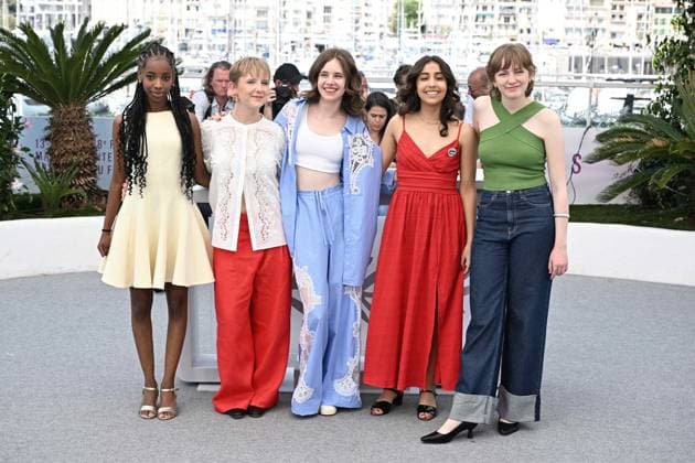 Entertainment Bilder des Tages Cannes - Photocall Jeunes Meres Lucie Laruelle, Janaina Halloy, Babette Verbeek, Samia Hilmi and Elsa Houben during The Young Mother s Home (Jeunes Meres) photocall at the 78th annual Cannes Film Festival at Palais des Festivals on May 24, 2025 in Cannes, France. Photo by David Niviere ABACAPRESS.COM Cannes France  Copyright: xNivierexDavid ABACAPRESS.COMx