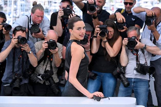 Cannes, 78th Cannes Film Festival 2025, Photocall of the film Honey don t! Cannes, 78th Cannes Film Festival 2025, Photocall of the film Honey don t! In the photo: Margaret Qualley Cannes France  Copyright: xIPA ABACAx