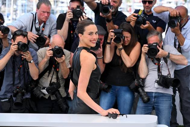 Cannes, 78th Cannes Film Festival 2025, Photocall of the film Honey don t! Cannes, 78th Cannes Film Festival 2025, Photocall of the film Honey don t! In the photo: Margaret Qualley Cannes France  Copyright: xIPA ABACAx