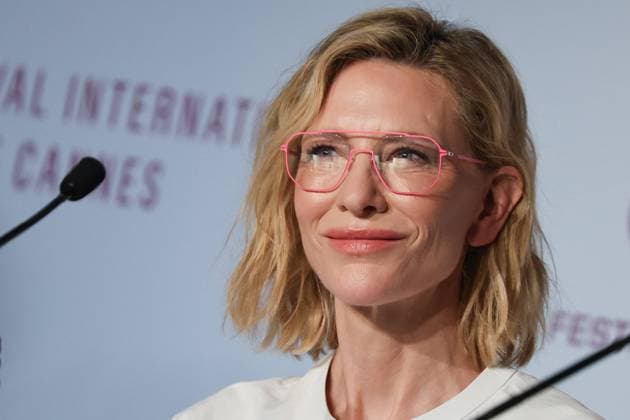Entertainment Themen der Woche KW21 Cannes - The Displacement Film Fund Press Conference Cate Blanchett during the Displacement Film Fund press conference at the 78th annual Cannes Film Festival at Palais des Festivals on May 23, 2025 in Cannes, France. Photo by Jean-Marc Haedrich Pool ABACAPRESS.COM Cannes Provence-Alpes-Cote d Azur France  Copyright: xHaedrichxJean-Marc Pool ABACAPRESS.COMx