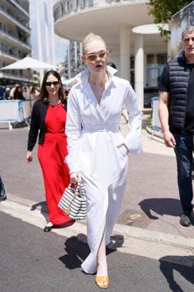 Cannes Elle Fanning leaves Hotel Martinez MP Elle Fanning leaves Hotel Martinez to take a stroll along Croisette ahead the 78th annual Cannes Film Festival on May 24, 2025 in Cannes, France. Photo by Marco Piovanotto ABACAPRESS.COM  Copyright: xPiovanottoxMarco ABACAx