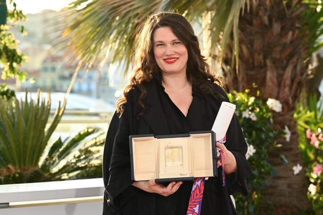 CINEMA : 78eme Festival de Cannes - Photocall des laureats - 24 05 2025 CANNES, FRANCE (G-D) : Mascha SCHILINSK, Prix du jury ex-aequo, pour Â« Sound of falling Â» lors du photocall des Laureats du 78eme Festival de Cannes au Palais des Festivals le 24 mai 2025 Ã Cannes, France. CannesFrance  Copyright: xValentinaxClaretx