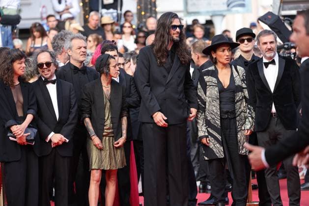 Cannes - Closing Ceremony Red Carpet Óliver Laxe attends the closing ceremony red carpet at the 78th annual Cannes Film Festival at Palais des Festivals on May 24, 2025 in Cannes, France Photo by Shootpix ABACAPRESS.COM Cannes France  Copyright: xShootPix ABACAx