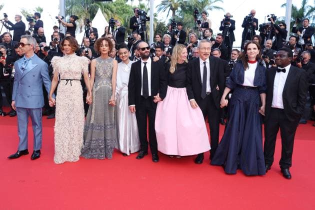 Cannes - Closing Ceremony JD Payal Kapadia, Leïla Slimani, Carlos Reygadas, Jury President Juliette Binoche, Jury Members Alba Rohrwacher, Hong Sang-soo, Dieudo Hamadi, Jeremy Strong, Halle Berry attending the closing ceremony in Cannes, France on May 24, 2025, as part of the 78th Cannes Film Festival. Photo by Jerome Domine ABACAPRESS.COM Cannes France  Copyright: xDominexJerome ABACAx