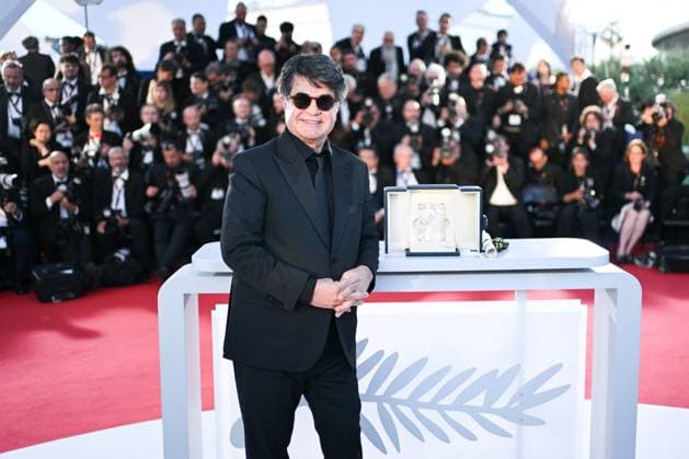 Cannes Winners Photocall AM Jafar Panahi poses with the Palme D Or award for It Was Just an Accident during the Palme D Or Winners photocall in Cannes, France on May 24, 2025 as part of the 78th Cannes Film Festival. Photo by Aurore Marechal ABACAPRESS.COM Cannes France  Copyright: xMarechalxAurore ABACAx