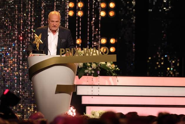 Verleihung des 49. Prix Walo Laudator Filippo Leutenegger. Verleihung des 49. Prix Walo für das Jahr 2024 am 24.05.2025 im SRF Studio 1 in Zürich-Leutschenbach, Zürich, Schweiz.