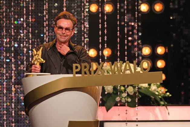 Florian Ast - Verleihung des 49. Prix Walo Dankesrede von Florian Ast, Gewinner des Prix Walo in der Sparte Pop Rock. Verleihung des 49. Prix Walo für das Jahr 2024 am 24.05.2025 im SRF Studio 1 in Zürich-Leutschenbach, Zürich, Schweiz.