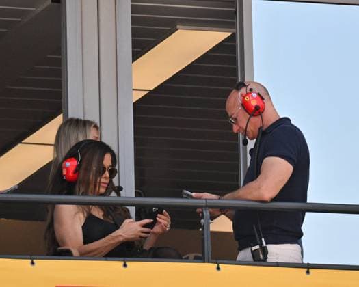 Monaco, Celebrities at the Monaco GP 2025. Monaco, Jeff Bezos and Lauren Sanchez at the Monaco GP 2025. photo: Jeff Bezos and Lauren Sanchez Monte Carlo  Copyright: xIPA ABACAx
