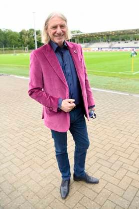 Frank Otto beim Benefiz-Fußballspiel Kicken mit Stars im Eilenriedestadion. Hannover, 25.05.2025