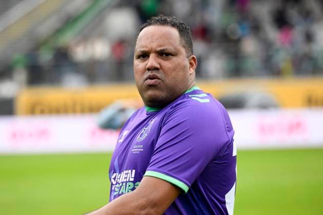 Ailton beim Benefiz-Fußballspiel Kicken mit Stars im Eilenriedestadion. Hannover, 25.05.2025