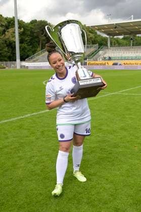 Oceana beim Benefiz-Fußballspiel Kicken mit Stars im Eilenriedestadion. Hannover, 25.05.2025