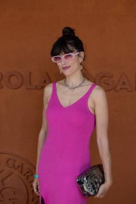 2025 French Open - Celebrities At Village Day 2 NB Vanessa Guide attends Village during the 2025 French Open at Roland Garros on May 26, 2025 in Paris, France. Photo by Nasser Berzane ABACAPRESS.COM Paris France  Copyright: xBerzanexNasser ABACAx