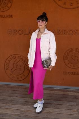 2025 French Open - Celebrities At Village Day 2 NB Vanessa Guide attends Village during the 2025 French Open at Roland Garros on May 26, 2025 in Paris, France. Photo by Nasser Berzane ABACAPRESS.COM Paris France  Copyright: xBerzanexNasser ABACAx