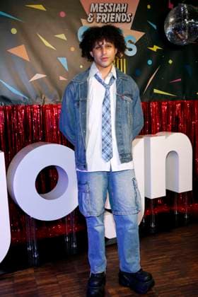Messiah Superstar , Premiere im Bi Nuu, Berlin, 15.05.2025 Lukas von Horbatschwesdy, MESSIAH SUPERSTAR , Photo Call zur Premiere der Sat1 und Joyn-Produktion im Bi Nuu, Berlin, 15.05.2025 Berlin Bi Nuu Copyright: xAnitaxBuggex