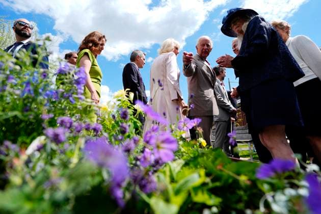 May 26, 2025, Ottawa, On, CAN: King Charles is shown the Civc Gardens, an example of Ottawa s horticultural heritage, at a community gathering at Lansdowne Park in Ottawa during a royal visit, on Monday, May 26, 2025. Ottawa CAN  - ZUMAc35_ 20250526_zaf_c35_114 Copyright: xJustinxTangx