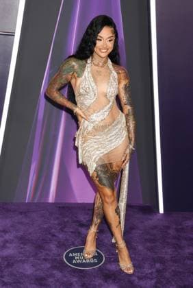 LAS VEGAS, NV - MAY 26: **EDITORIAL USE ONLY** Kehlani at the 2025 American Music Awards at Fontainebleau Las Vegas on May 26, 2025 in Las Vegas, Nevada. Copyright: xJeffreyxMayerx