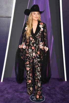 LAS VEGAS, NV - MAY 26: **EDITORIAL USE ONLY** Lainey WIlson at the 2025 American Music Awards at Fontainebleau Las Vegas on May 26, 2025 in Las Vegas, Nevada. Copyright: xJeffreyxMayerx