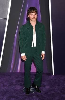 LAS VEGAS, NV - MAY 26: **EDITORIAL USE ONLY** Benson Boone at the 2025 American Music Awards at Fontainebleau Las Vegas on May 26, 2025 in Las Vegas, Nevada. Copyright: xJeffreyxMayerx
