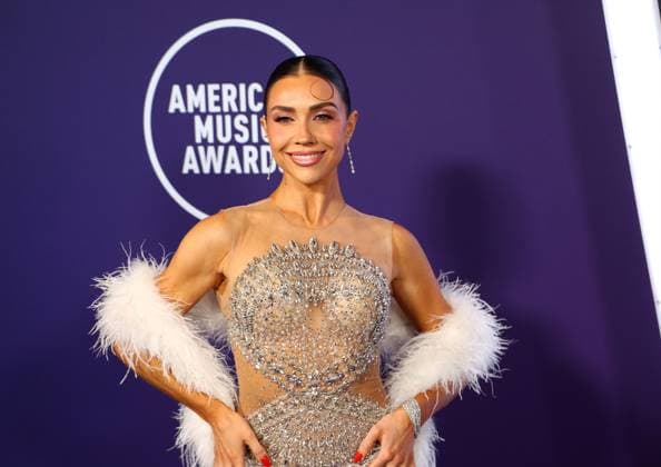 Jenna Johnson arrives for the 51st annual American Music Awards at the Fontainebleau Las Vegas on Monday, May 26, 2025.  LAV20250525416 JAMESxATOA