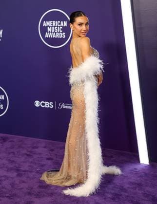 Jenna Johnson arrives for the 51st annual American Music Awards at the Fontainebleau Las Vegas on Monday, May 26, 2025.  LAV20250525418 JAMESxATOA