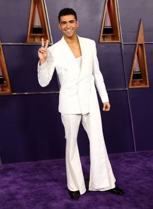 Ezra Sosa arrives for the 51st annual American Music Awards at the Fontainebleau Las Vegas on Monday, May 26, 2025.  LAV20250525422 JAMESxATOA