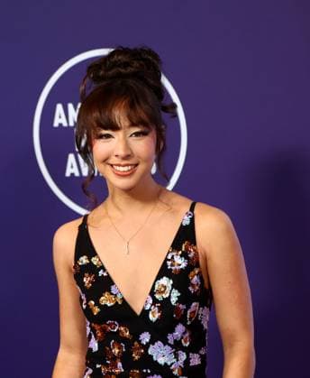 Aubrey Anderson-Emmons arrives for the 51st annual American Music Awards at the Fontainebleau Las Vegas on Monday, May 26, 2025.  LAV20250525424 JAMESxATOA