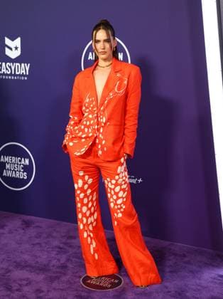 Sophie Hawley-Weld arrives for the 51st annual American Music Awards at the Fontainebleau Las Vegas on Monday, May 26, 2025.  LAV20250525428 JAMESxATOA