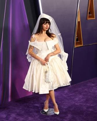 Rebecca Black arrives for the 51st annual American Music Awards at the Fontainebleau Las Vegas on Monday, May 26, 2025.  LAV20250525431 JAMESxATOA