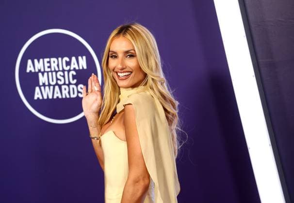 Montana Tucker arrives for the 51st annual American Music Awards at the Fontainebleau Las Vegas on Monday, May 26, 2025.  LAV20250525453 JAMESxATOA