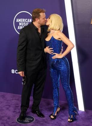 Spencer Pratt and Heidi Montag arrive for the 51st annual American Music Awards at the Fontainebleau Las Vegas on Monday, May 26, 2025.  LAV20250525462 JAMESxATOA