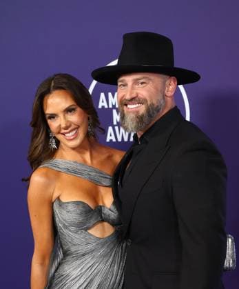 Kendra Scott and Zac Brown arrive for the 51st annual American Music Awards at the Fontainebleau Las Vegas on Monday, May 26, 2025.  LAV20250525500 JAMESxATOA