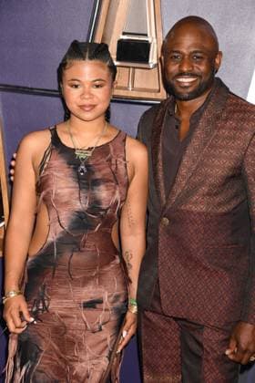 LAS VEGAS, NV - MAY 26: **EDITORIAL USE ONLY** Maile Masako Brady and Wayne Brady at the 2025 American Music Awards at Fontainebleau Las Vegas on May 26, 2025 in Las Vegas, Nevada. Copyright: xJeffreyxMayerx
