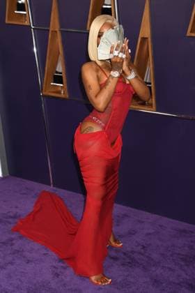 LAS VEGAS, NV - MAY 26: **EDITORIAL USE ONLY** Sexyy Red at the 2025 American Music Awards at Fontainebleau Las Vegas on May 26, 2025 in Las Vegas, Nevada. Copyright: xJeffreyxMayerx