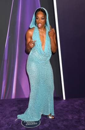 LAS VEGAS, NV - MAY 26: **EDITORIAL USE ONLY** Tiffany Haddish at the 2025 American Music Awards at Fontainebleau Las Vegas on May 26, 2025 in Las Vegas, Nevada. Copyright: xJeffreyxMayerx