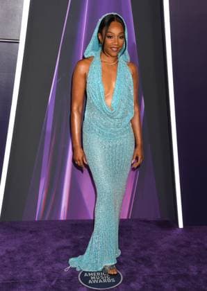 LAS VEGAS, NV - MAY 26: **EDITORIAL USE ONLY** Tiffany Haddish at the 2025 American Music Awards at Fontainebleau Las Vegas on May 26, 2025 in Las Vegas, Nevada. Copyright: xJeffreyxMayerx