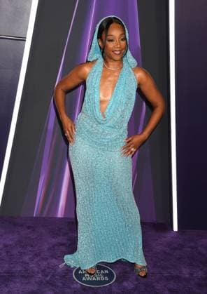 LAS VEGAS, NV - MAY 26: **EDITORIAL USE ONLY** Tiffany Haddish at the 2025 American Music Awards at Fontainebleau Las Vegas on May 26, 2025 in Las Vegas, Nevada. Copyright: xJeffreyxMayerx