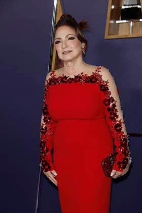 May 26, 2025, Las Vegas, California, USA: LAS VEGAS, NEVADA - MAY 26: Gloria Estefan at the 2025 American Music Awards at Fontainebleau Las Vegas Las Vegas USA - ZUMAg107 20250526_zep_g107_047 Copyright: xNinaxPrommerx