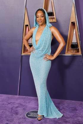 May 26, 2025, Las Vegas, California, USA: LAS VEGAS, NEVADA - MAY 26: Tiffany Haddish at the 2025 American Music Awards at Fontainebleau Las Vegas Las Vegas USA - ZUMAg107 20250526_zep_g107_096 Copyright: xNinaxPrommerx
