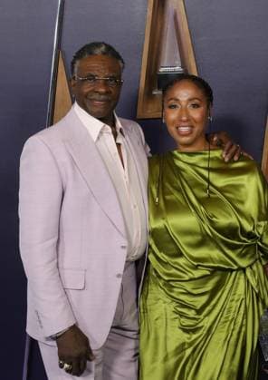 May 26, 2025, Las Vegas, Nevada, USA: Keith David and Dionne Lea Williams at the 2025 American Music Awards held at the Fontainebleau Hotel in Las Vegas, Nevada on Monday May 26, 2025. BURT HARRIS BNS PI Las Vegas USA - ZUMAp124 20250526_zaa_p124_056 Copyright: xBurtxHarrisx