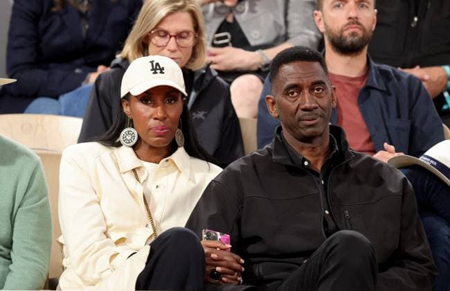 Celebs in the stands during the Roland Garros International Tennis 2025 Lisa Leslie and husband Michael Lockwood in the stands during the Roland Garros International Tennis 2025, in Paris, France, on May 27, 2025 Jacovides Moreau Bestimage Celebs in the stands during the Roland Garros International Tennis 2025, in Paris, France, on May 27, 2025 Jacovides Moreau Bestimage Paris France  Copyright: xJACOVIDES-MOREAUx xBESTIMAGExJACOVIDES-MOREAUx xBESTIMAGEx