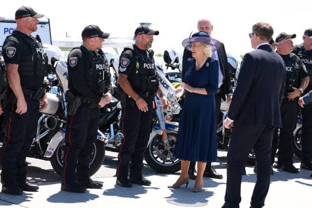 Charles III Queen Camilla - NMA POOL Ottawa Canada Britain s Charles III , Queen Camilla leave Canada at the end of a visit . The king attended the state opening of Parliament today, Credit:Ian Vogler Avalon Canada, Ottawa  Copyright: xIanxVoglerx xAvalonx 1003897942