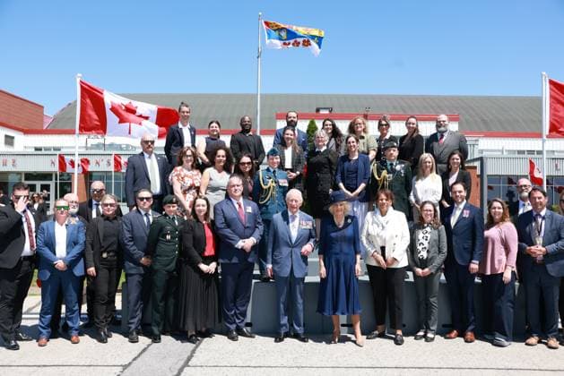 Charles III Queen Camilla - NMA POOL Ottawa Canada Britain s Charles III , Queen Camilla leave Canada at the end of a visit . The king attended the state opening of Parliament today, Credit:Ian Vogler Avalon Canada, Ottawa  Copyright: xIanxVoglerx xAvalonx 1003897988