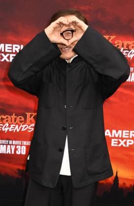 NEW YORK, NY- MAY 27: Jackie Chan at The NY World Premiere of Karate Kid: Legends on May 27, 2025 in New York City. Copyright: xMediaPunchx