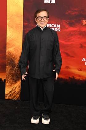 NEW YORK, NY- MAY 27: Jackie Chan at The NY World Premiere of Karate Kid: Legends on May 27, 2025 in New York City. Copyright: xMediaPunchx